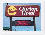 The Clarion Hotel & Conference Center Red, 24x80 matrix