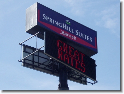 Springhill Suites, Red Roadstar, 24x80 matrix